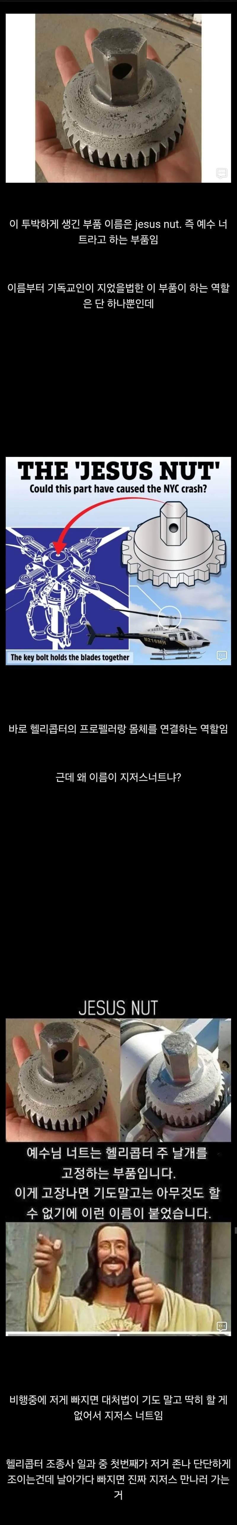 기독교적인 부품 이름 특
