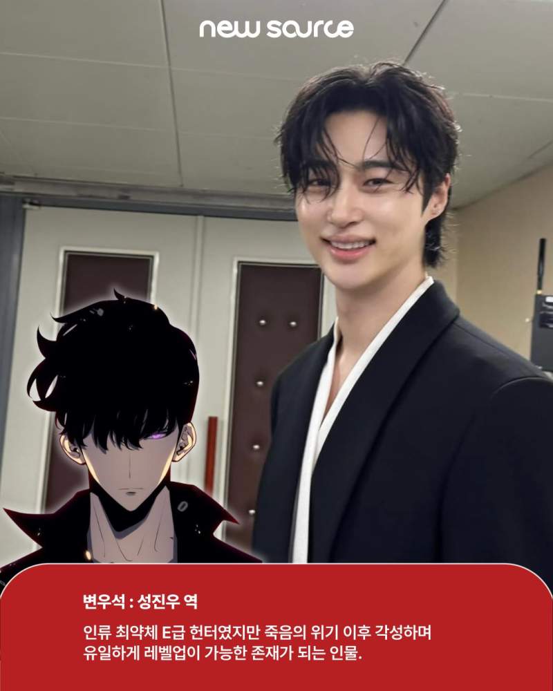 웹툰 원작 넷플릭스 실사 '나 혼자만 레벨업' 캐스팅 상황