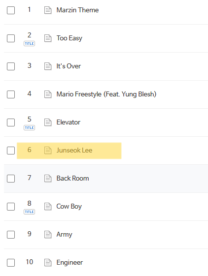 아직도 벅스에 남아 있는 리치 이기의 노무현 조롱 노래