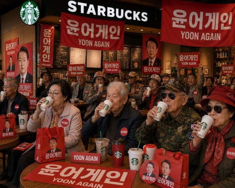며칠만에 사람들 머리 속에 각인된 스타벅스의 이미지...