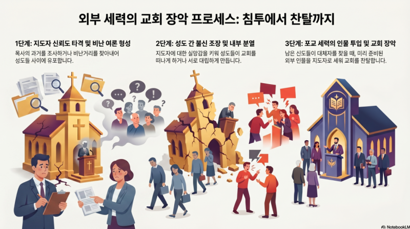 신천지 교회 접수하는 방법 그림으로...