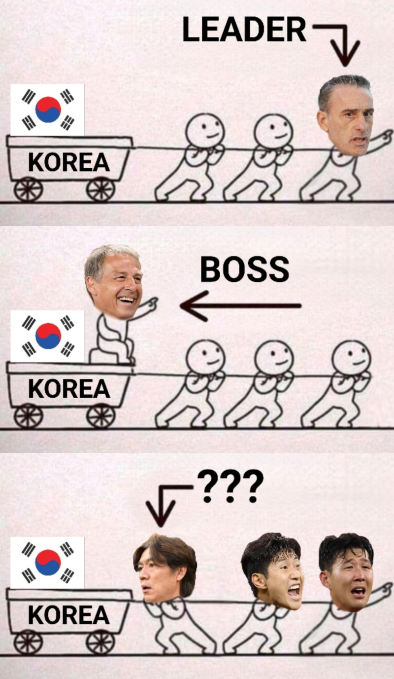 벤투-클린스만-홍명보 요약