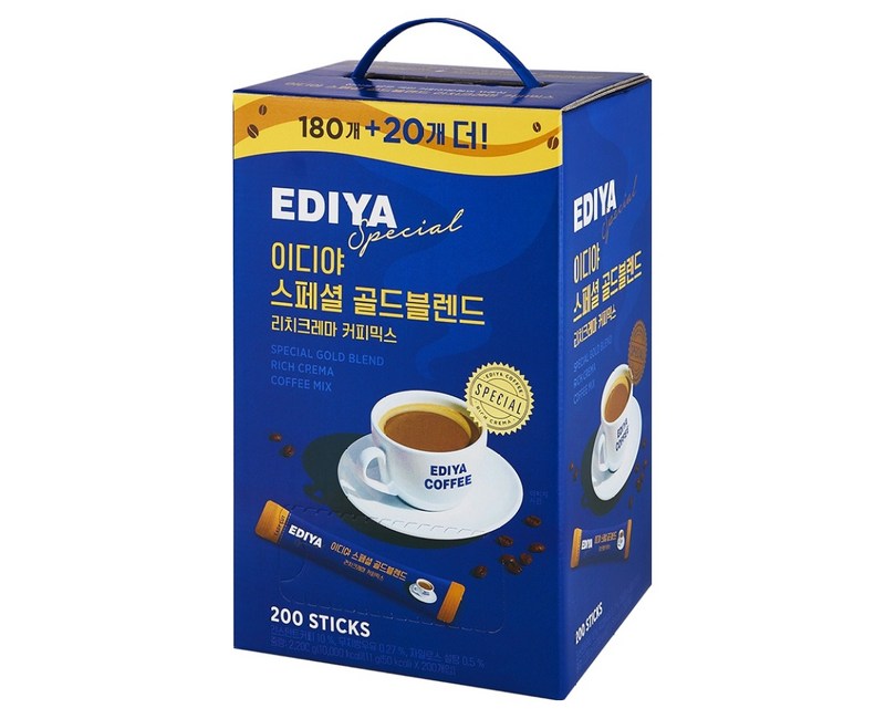 이디야 스페셜 골드블렌드 커피믹스