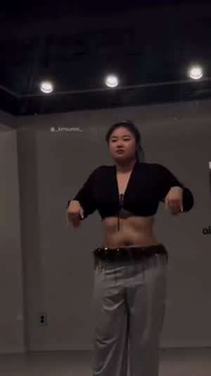 장난없는 뱃살 웨이브
